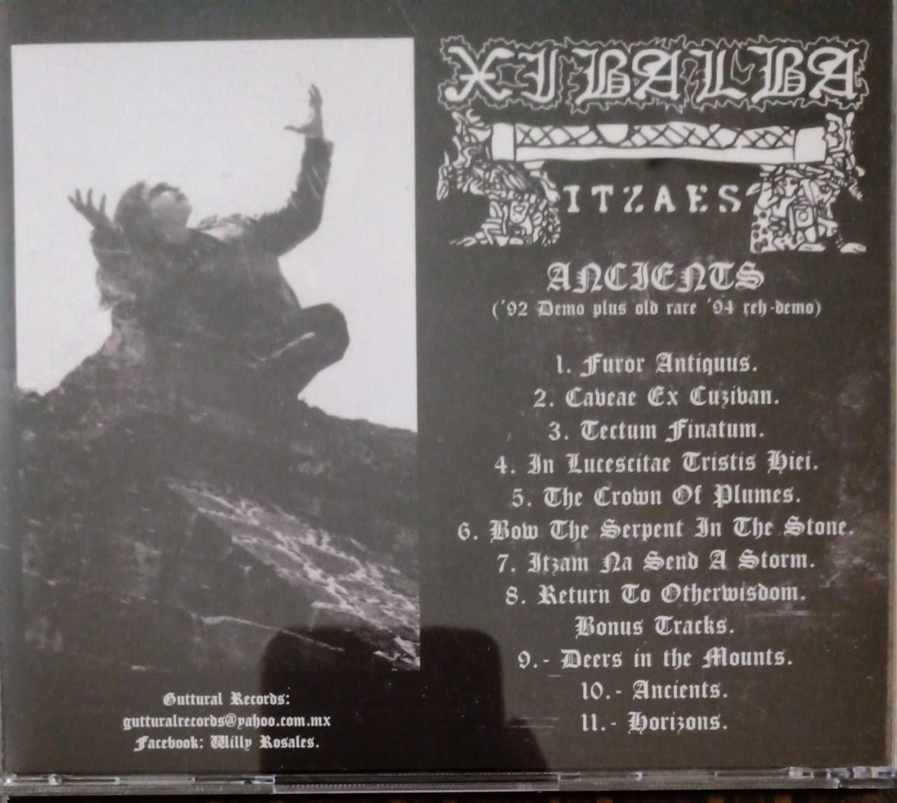 Xibalba – Ancients. Cd en buen estado. tienda de discos en méxico formato muerto
