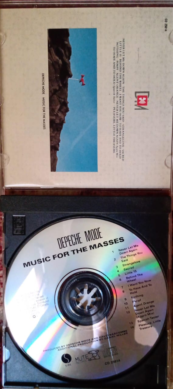 🔥 Music for the Masses – Depeche Mode 🔥 💿 CD importado en excelente estado. tienda de discos en méxico formato muerto