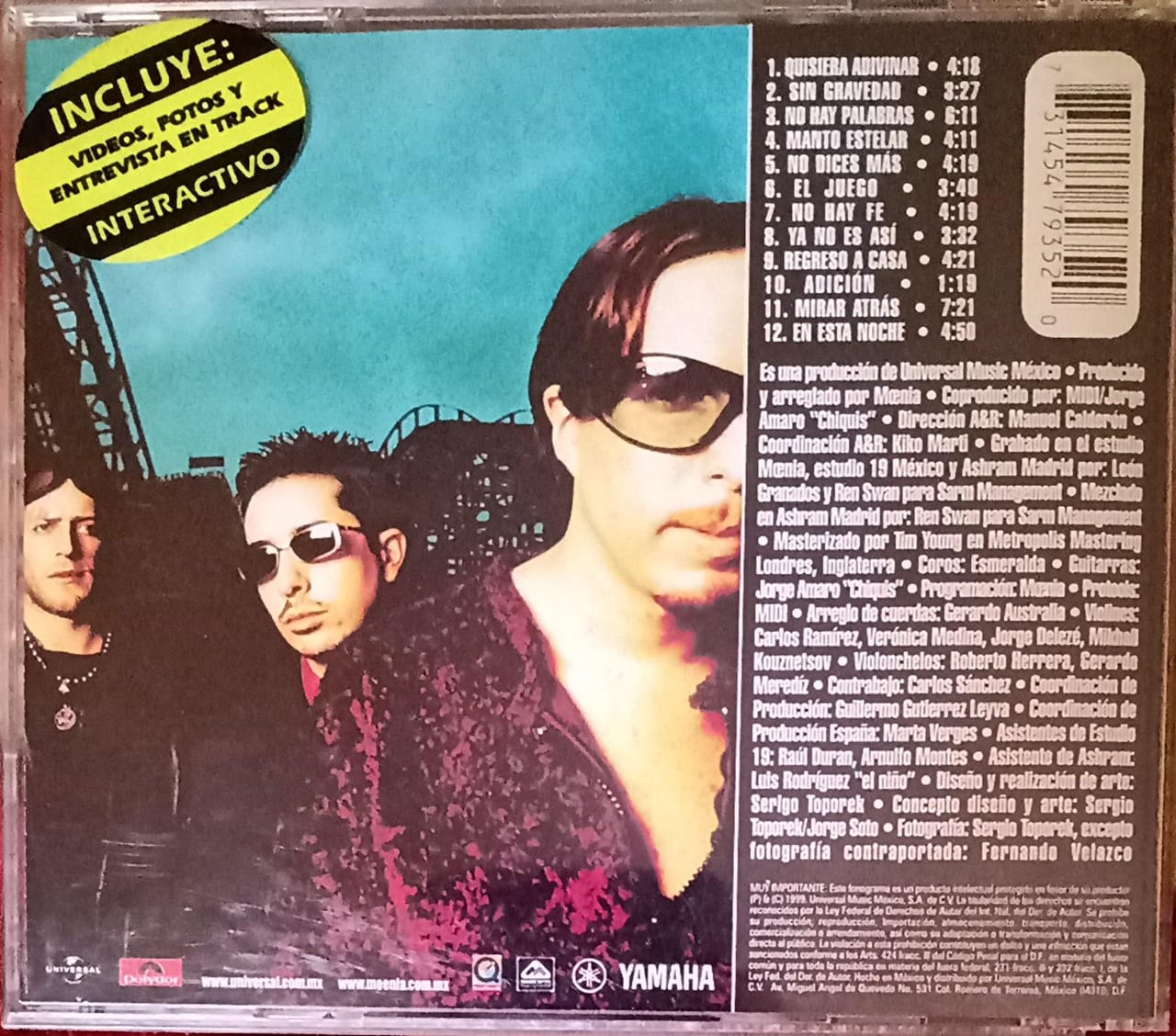 Moenia – Adición⁺. CD en buen estado. tienda de discso en méxico formato muerto
