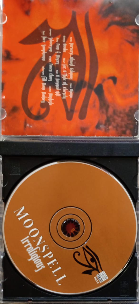Moonspell - Irreligious. CD importado 💿 tienda de discos en méxico formato muerto