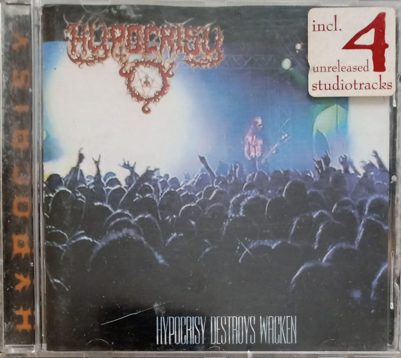 Hypocrisy. Destroys Wacken. CD importado en buen estado ⚡ tienda de discos en méxico formato muerto