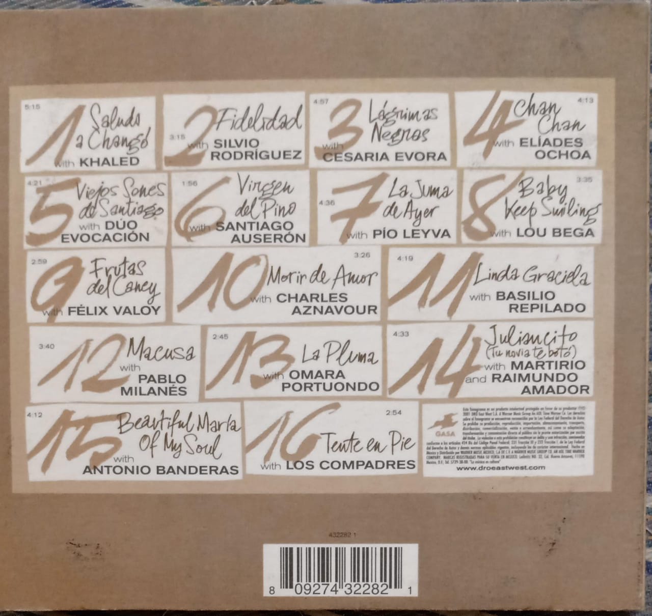 Compay Segundo – Duets. Cd en buen estado. tienda de discos en méxico formato muerto