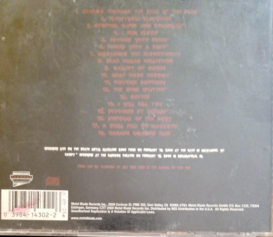 Cannibal Corpse – Live Cannibalism. CD importado.tienda de discos en méxico formato muerto