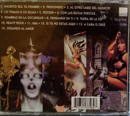 Ángeles Del Infierno – Lo Mejor De Angeles Del Infierno (1984-1993). Cd. tienda de discos en méxico formato muerto