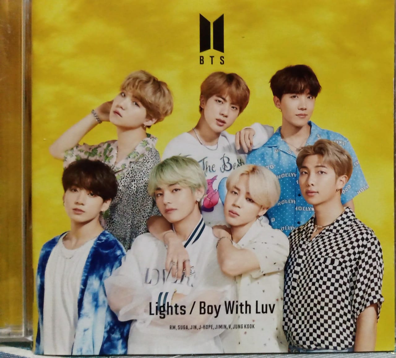 BTS – Lights / Boy With Luv. Cd importado excelente estado. tienda de discos en méxico formato muerto