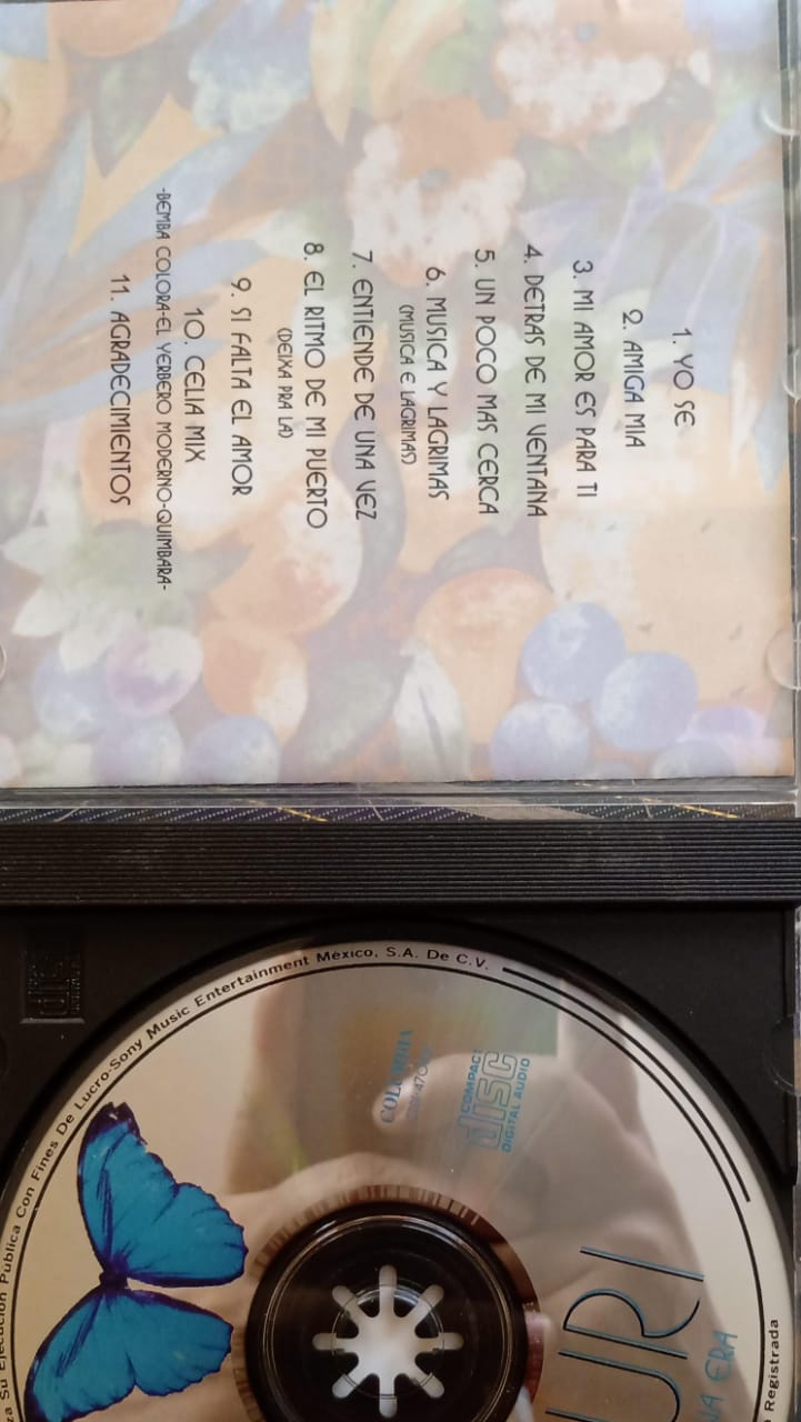 Yuri  – Nueva Era. Cd en buen estado. tienda de discos en méxico formato muerto