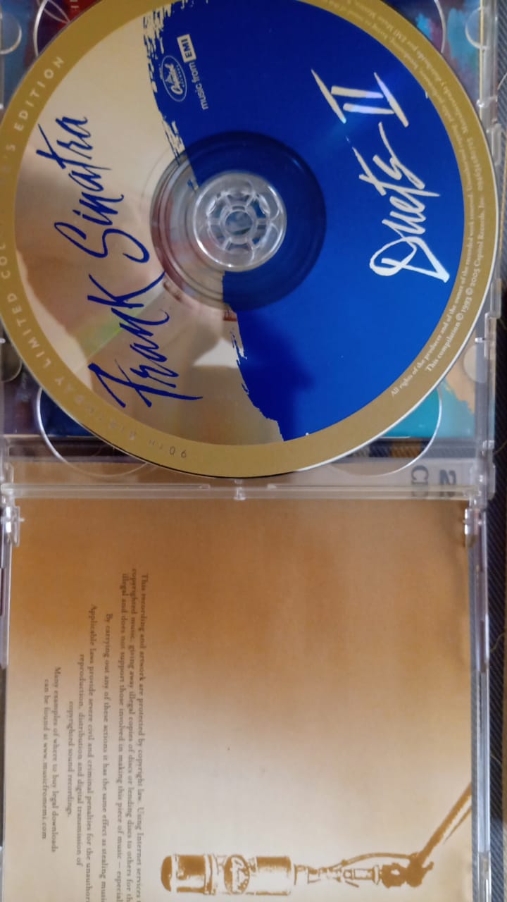 Frank Sinatra – Duets And Duets II [LIMITED EDITION]. CD doble importado. tienda de discos en méxico formato muerto