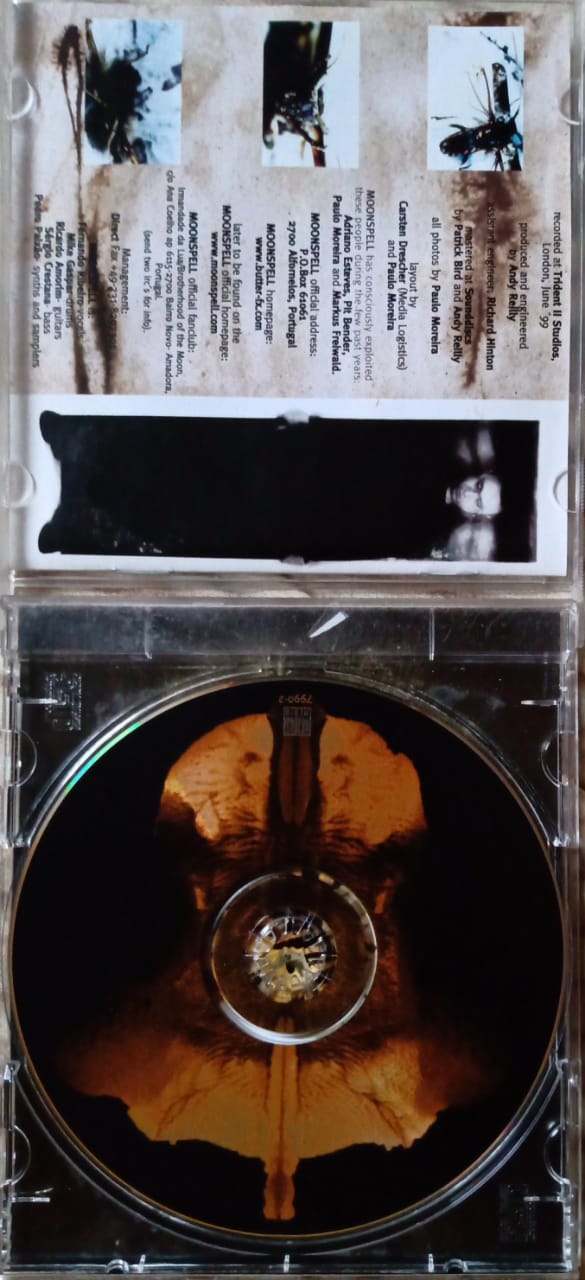 🦋🌑 Moonspell — The Butterfly Effect 🌑🦋. CD importado en buen estado 🔥 tienda de discso en méxico formato muerto