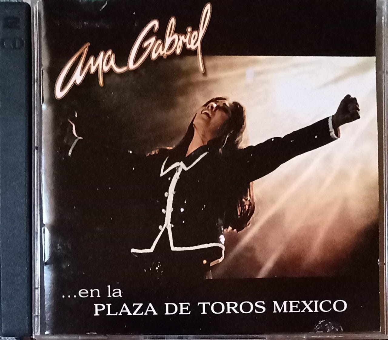 Ana Gabriel – En La Plaza De Toros México. Cd doble en buen estado. tienda de discso en méxico formato muerto