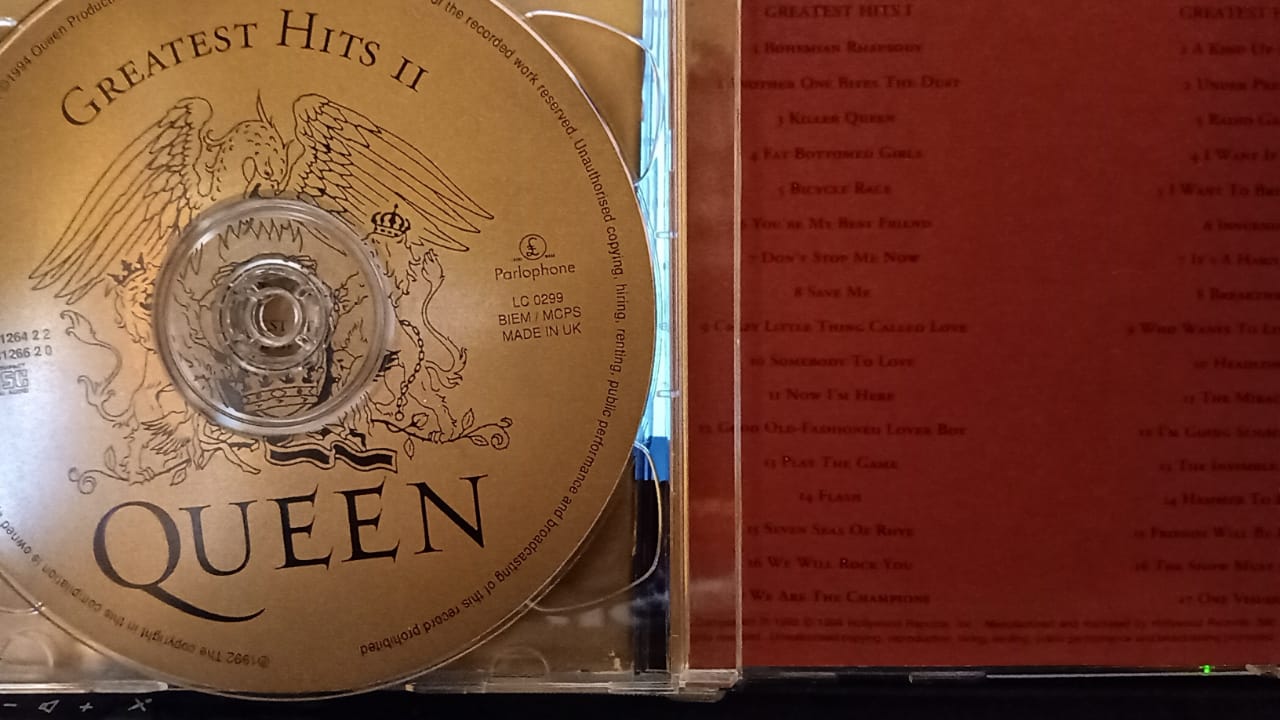 Queen – Greatest Hits I & II. Cd doble. tienda de discos en méxico formato muerto