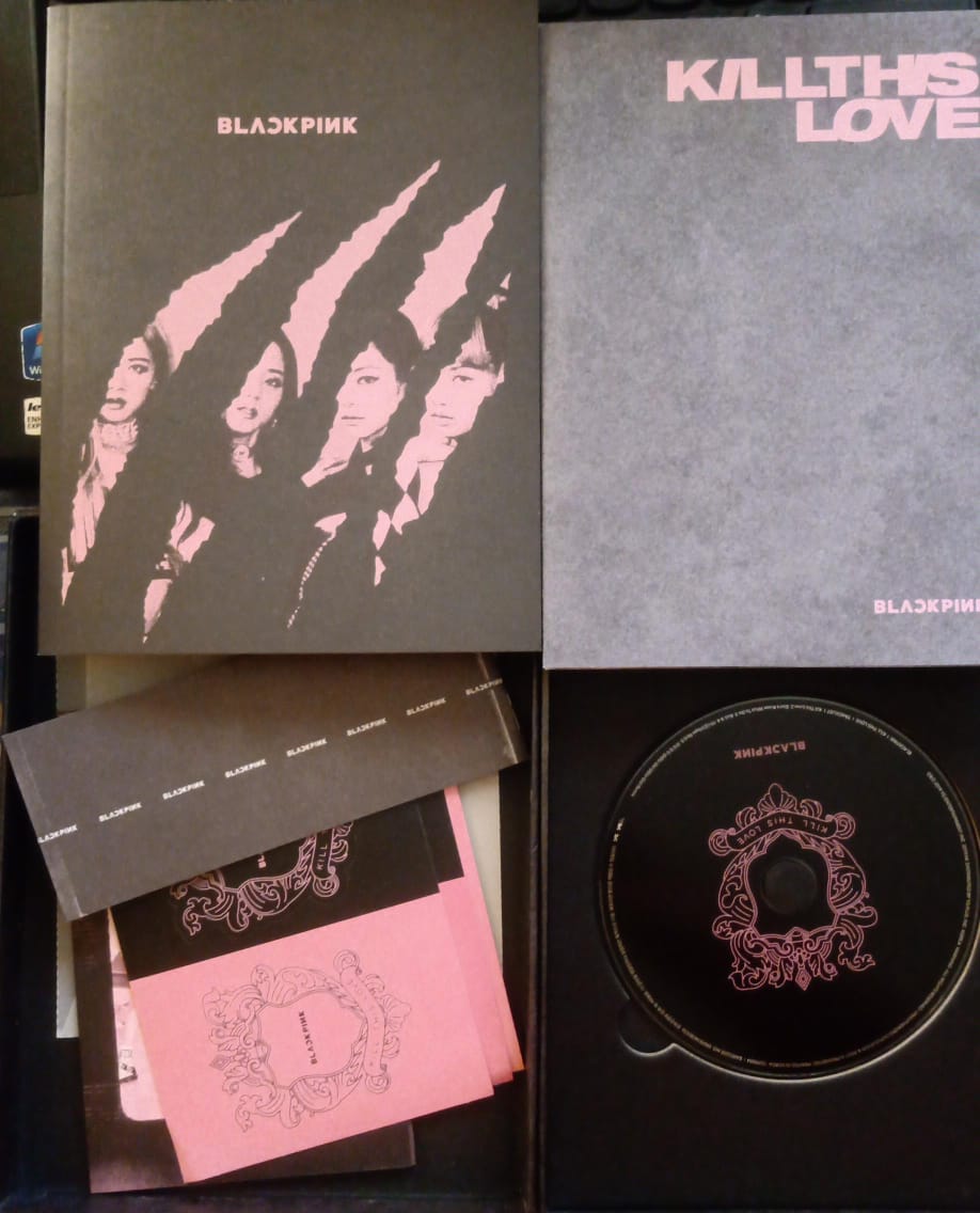 BLACKPINK-KILL THIS LOVE-BLACK Ver (輸入盤). Cd. Completo. formato muerto tienda de discos en méxico