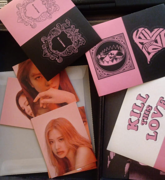 BLACKPINK-KILL THIS LOVE-BLACK Ver (輸入盤). Cd. Completo. formato muerto tienda de discos en méxico