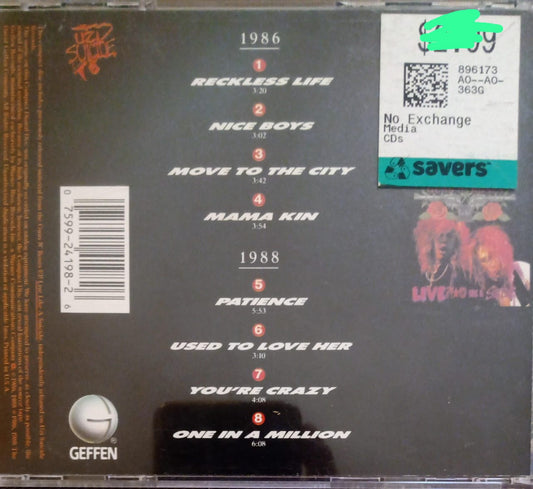 Guns N' Roses. G N' R Lies. Cd importado 1ra edición. tienda de discso en méxico formato muerto