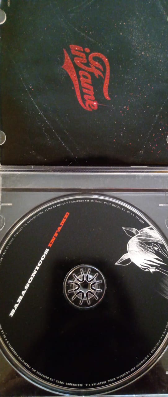 Babasonicos – Infame. Cd en buen estado. tienda de discos en méxico formato muerto