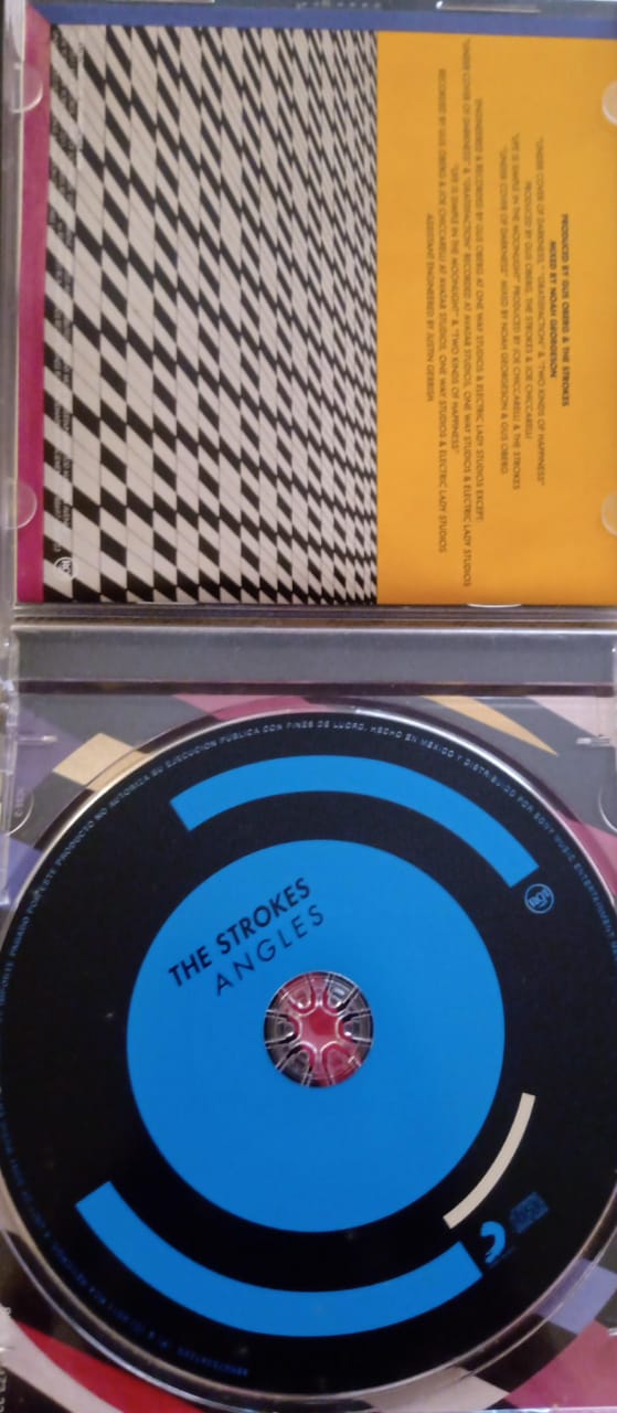 ⚡ THE STROKES – ANGLES ⚡. Cd en buen estado. tienda de discos en méxico formato muerto