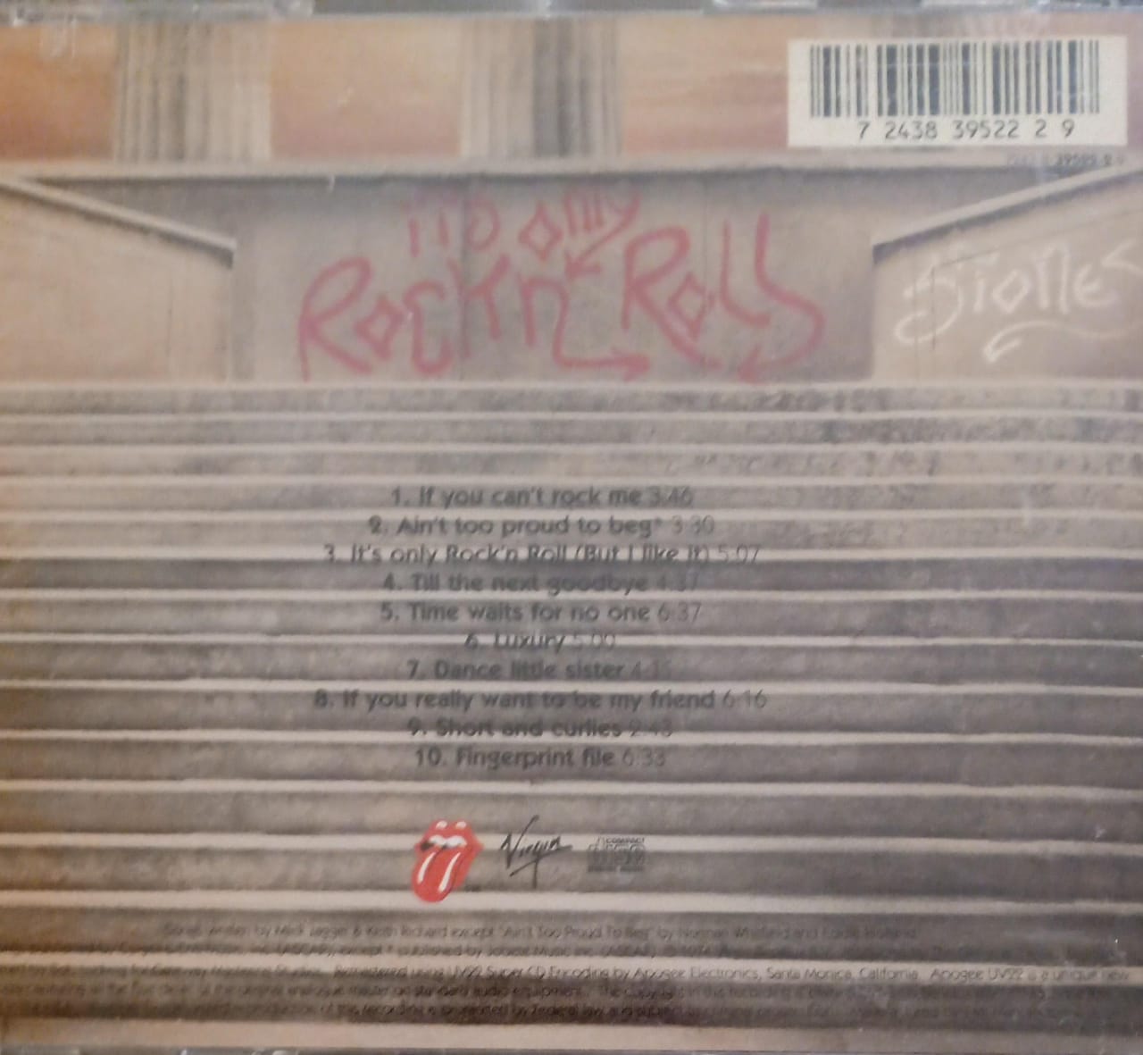 👅 THE ROLLING STONES – IT’S ONLY ROCK ’N ROLL 👅. CD importado. tienda de discos en méxico formato muerto