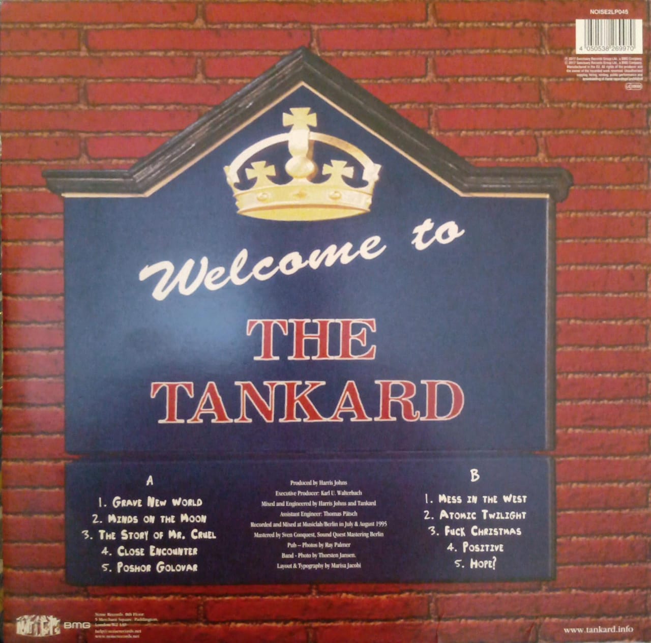 Tankard, Tankwart – The Tankard / Aufgetankt. Vinilo doble excelente estado.