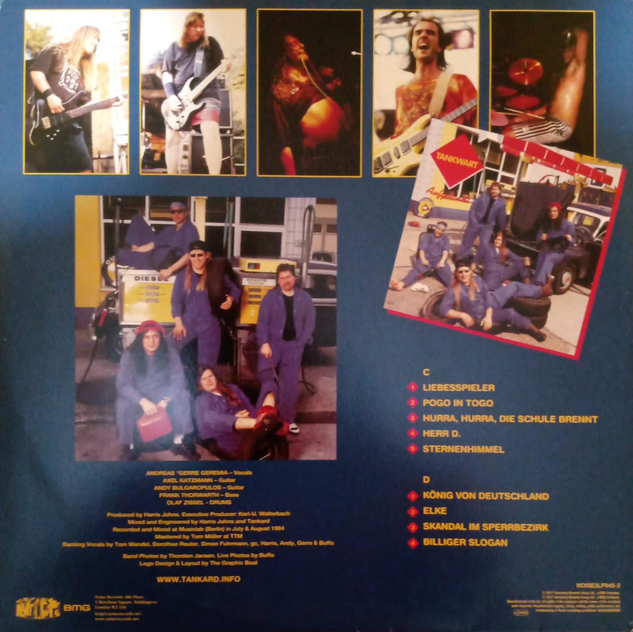 Tankard, Tankwart – The Tankard / Aufgetankt. Vinilo doble excelente estado.