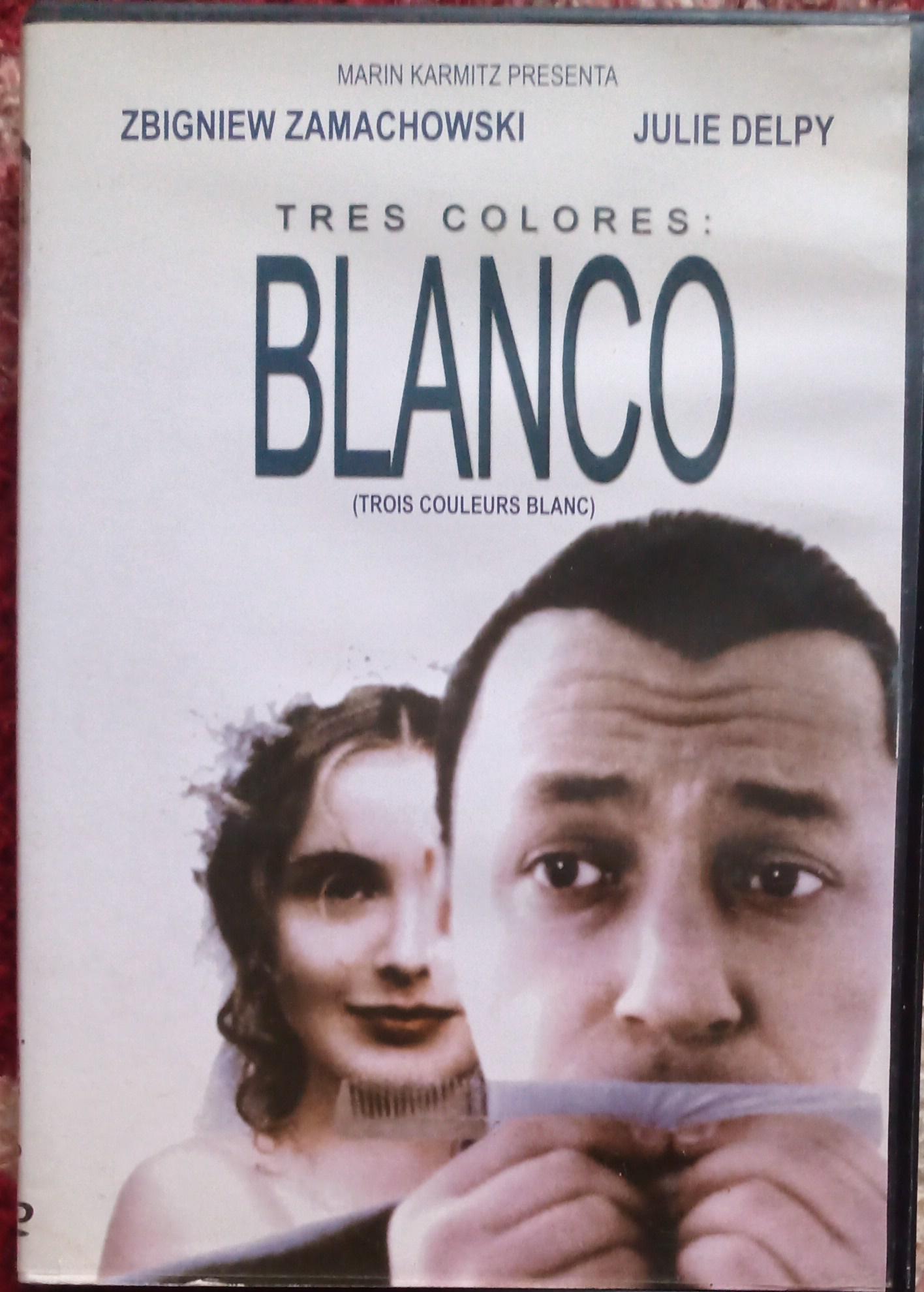 Tres Colores: Blanco. Dvd. Kieslowski. tienda de discos en méxico formato muerto