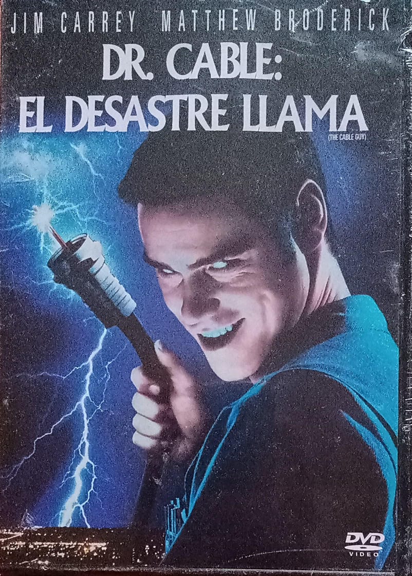 Dr. Cable. The Cable Guy. Jim Carrey. DVD. tienda de discos en méxico formato muerto