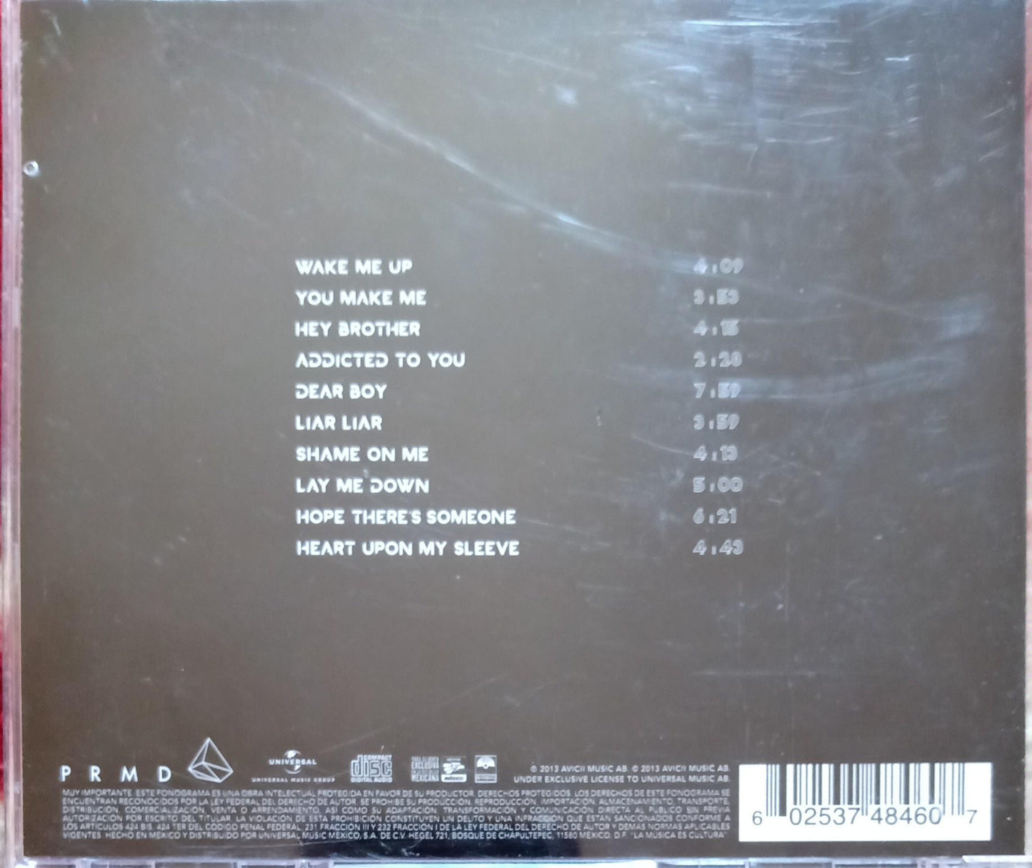 Avicii – True. Cd en buen estado. tienda de discos en méxico formato muerto