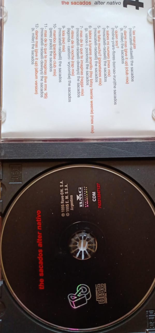 The Sacados – Alter Nativo. Cd en buen estado. tienda de discos en méxico formato muerto
