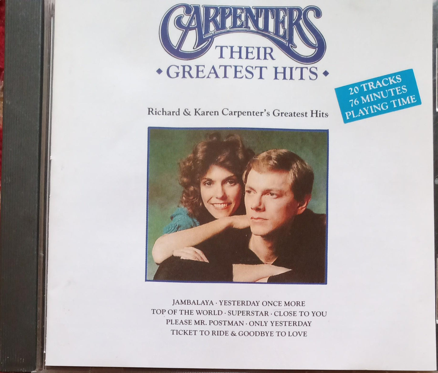 Carpenters – Their Greatest Hits. Cd en buen estado. tienda de discos en méxico formato muerto