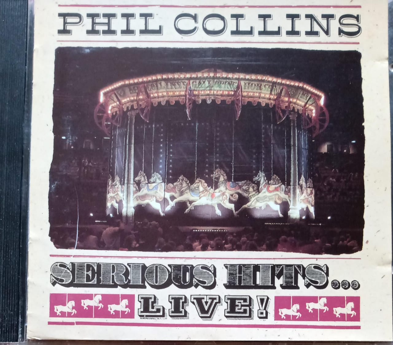 Phil Collins – Serious Hits...Live!. Cd en buen estado. tienda de discos en méxico formato muerto