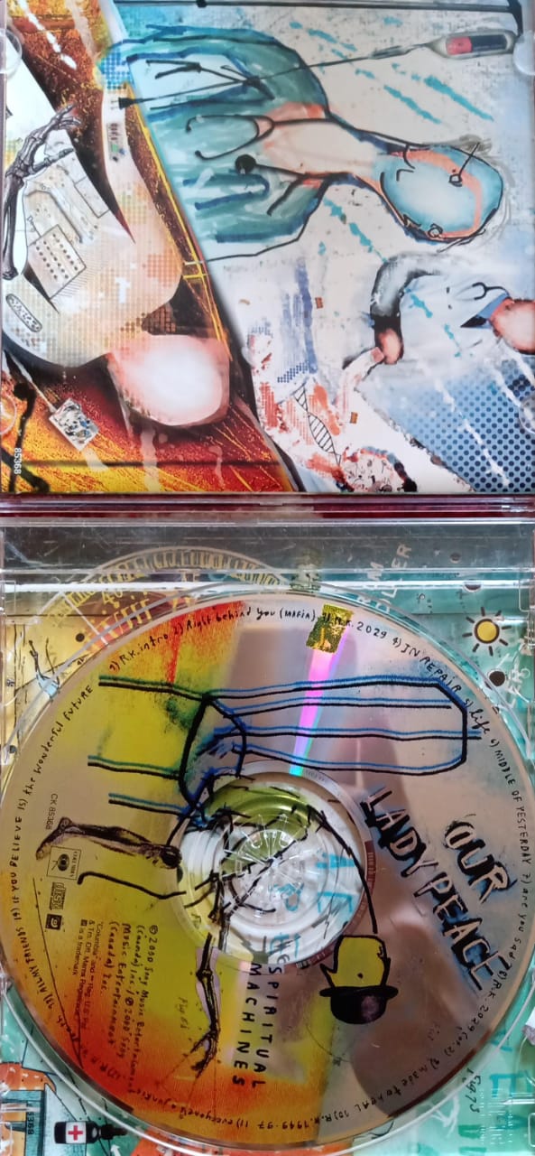 ⚡ Our Lady Peace – Spiritual Machines ⚡. Cd importado en buen estado. tienda de discos en méxico formato muerto