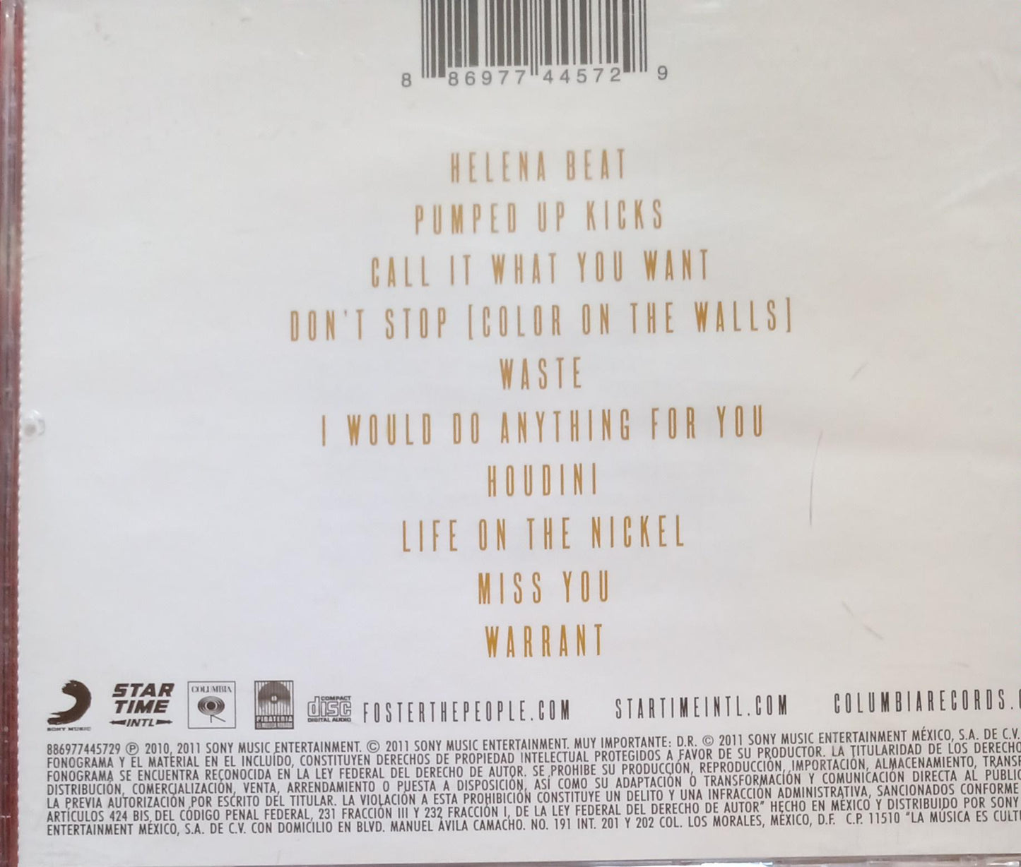 ✨ Foster the People – Torches ✨. Cd en buen estado. tienda de discos en méxico formato muerto