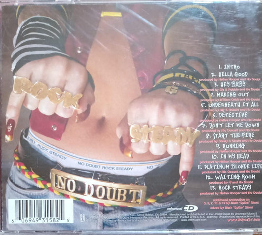 🌴 No Doubt – Rock Steady 🌴  CD importado en buen estado. tienda de discos en méxico formato muerto