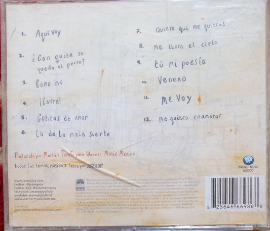 Jesse Y Joy – ¿Con Quién Se Queda El Perro?. Cd en buen estado. tienda de cds en méxico formato muerto