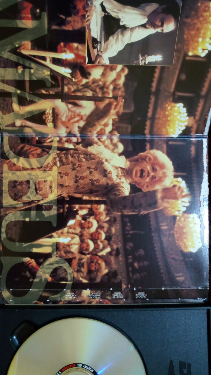 Amadeus. DVD en buen estado. tienda de discos en méxico formato muerto