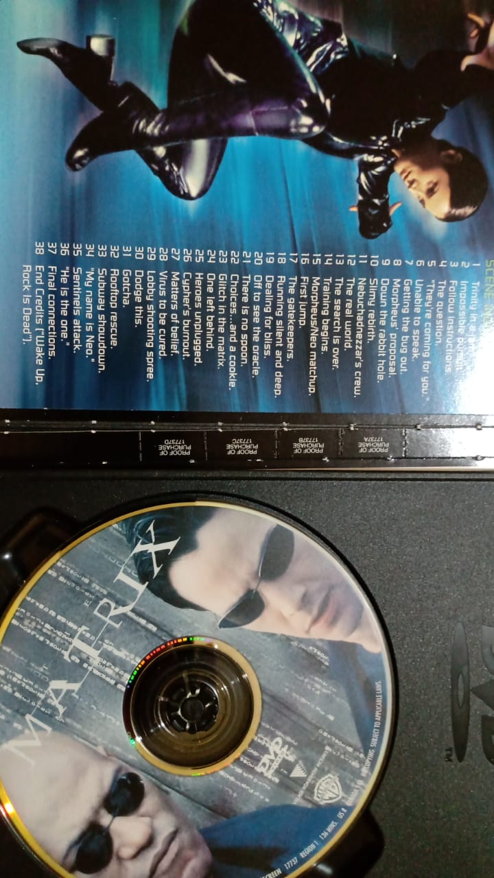 🎬 The Matrix. DVD importado. tienda de discos en méxico formato muerto