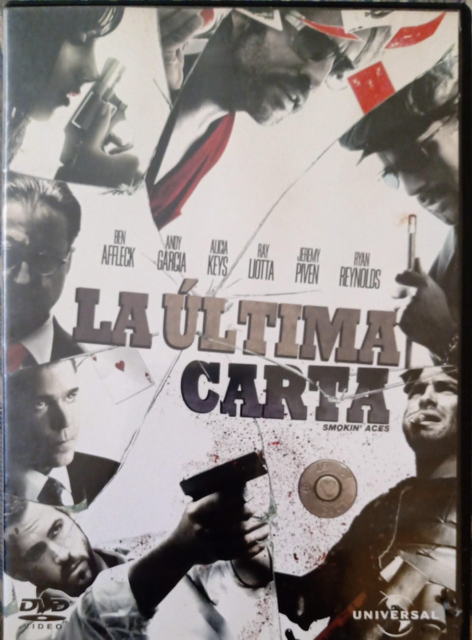 La Ultima Carta(Smokin' Aces). DVD. tienda de discos en méxico formato muerto