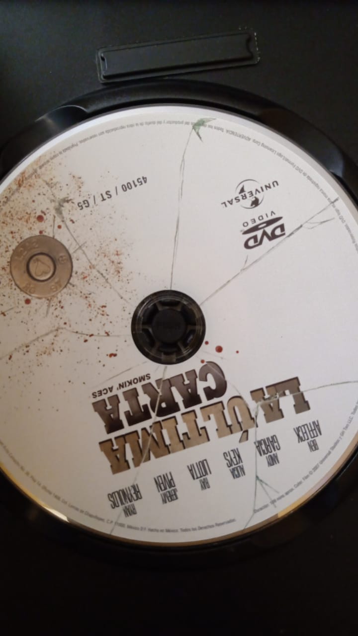 La Ultima Carta(Smokin' Aces). DVD. tienda de discos en méxico formato muerto