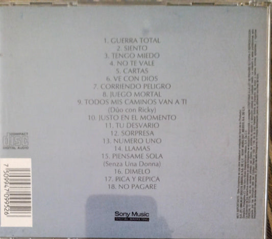 Sasha – Sasha Personalidad Vol. 1. CD en buen estado.tienda de discos en méxico formato muerto