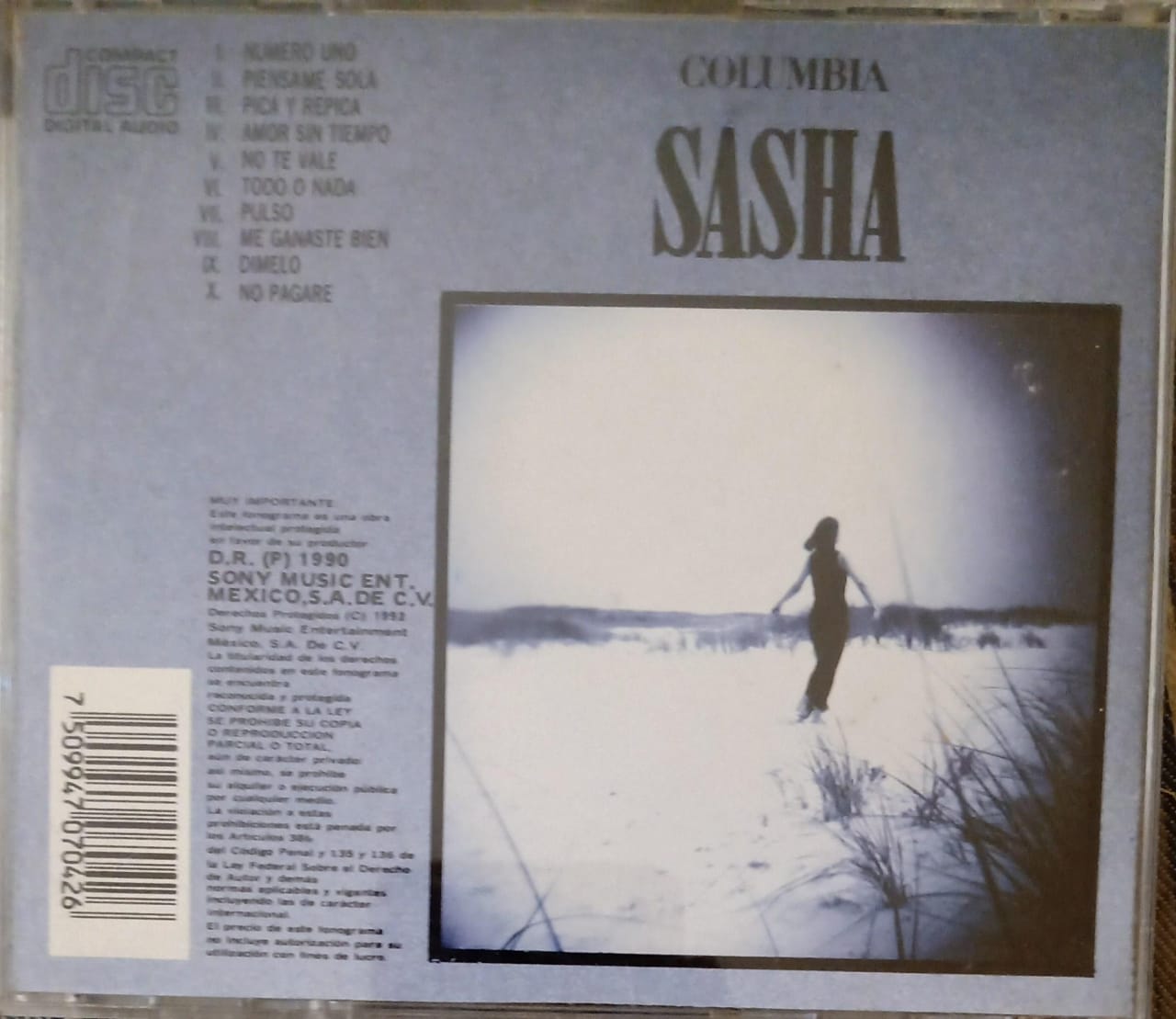 Sasha – Sasha. Cd en buen estado. tienda de discos en méxico formato muerto