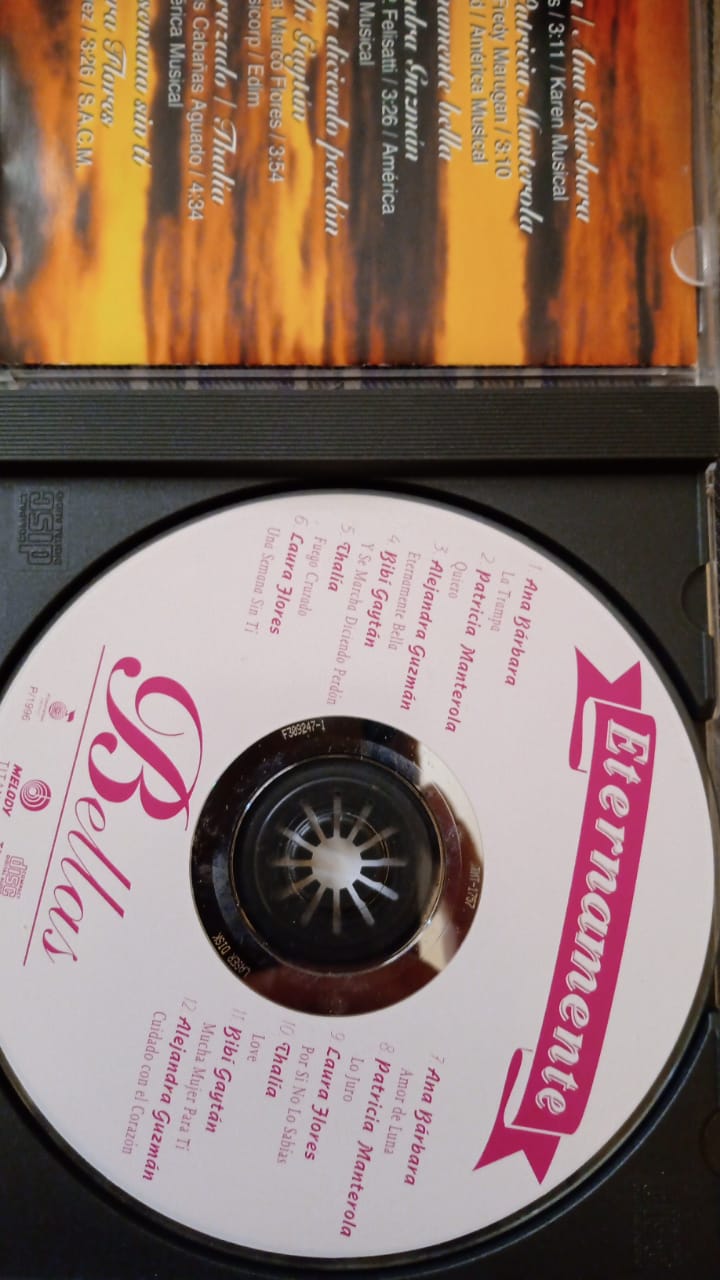 Eternamente Bellas. CD. tienda de discso en méxico formato muerto