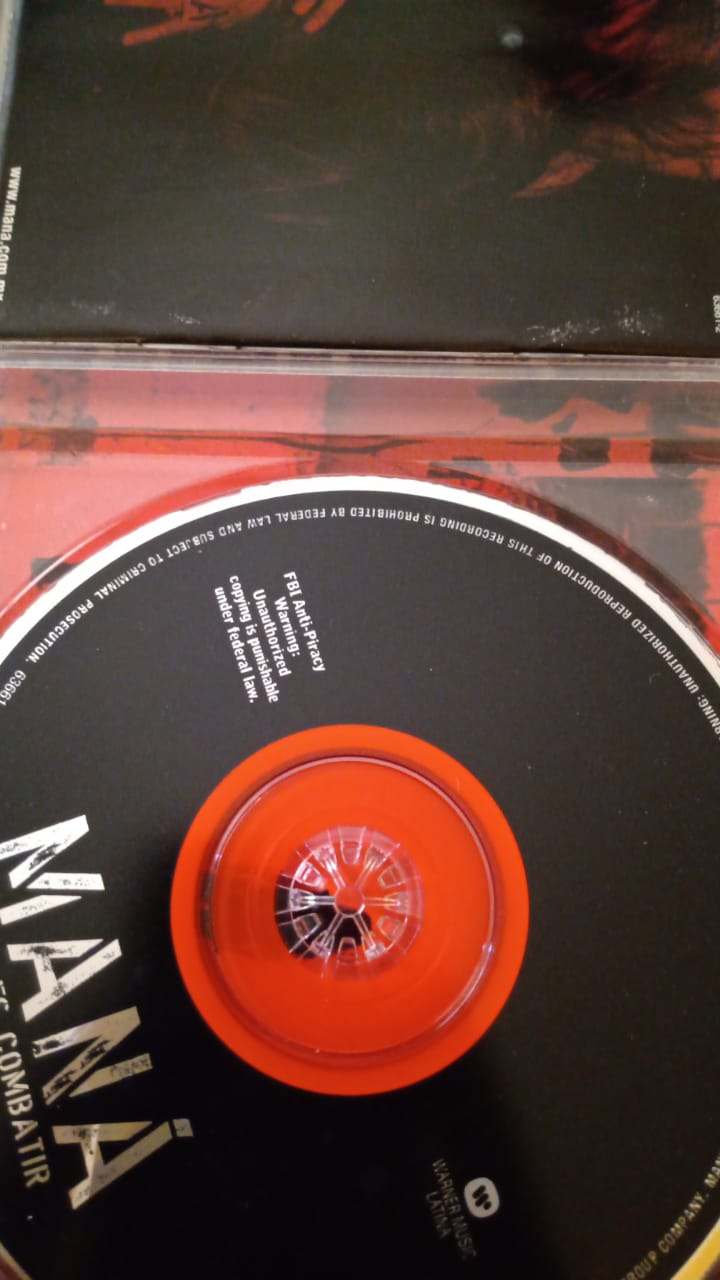 Maná – Amar Es Combatir. Cd en buen estado. tienda de discos en méxico formato muerto