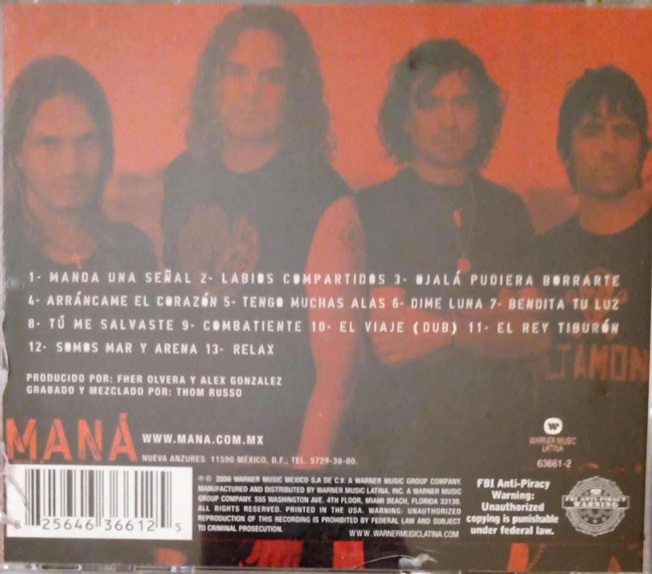 Maná – Amar Es Combatir. Cd en buen estado. tienda de discos en méxico formato muerto