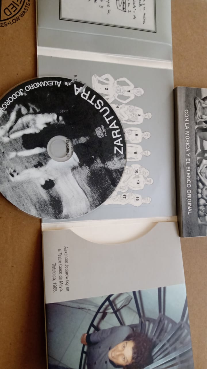 Alexandro Jodorowsky. Las Damas Chinas – Zaratustra. Cd excelente estado. tienda de discso en méxico formato muerto