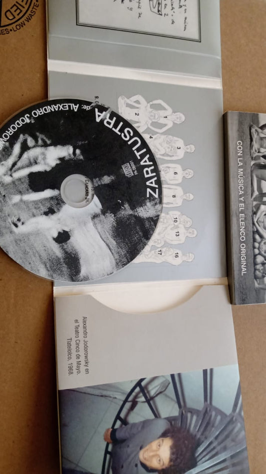 Alexandro Jodorowsky. Las Damas Chinas – Zaratustra. Cd excelente estado. tienda de discso en méxico formato muerto
