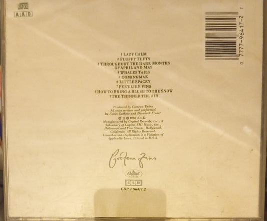 Cocteau Twins – Victorialand (CD importado). tienda de discos en méxico formato muerto