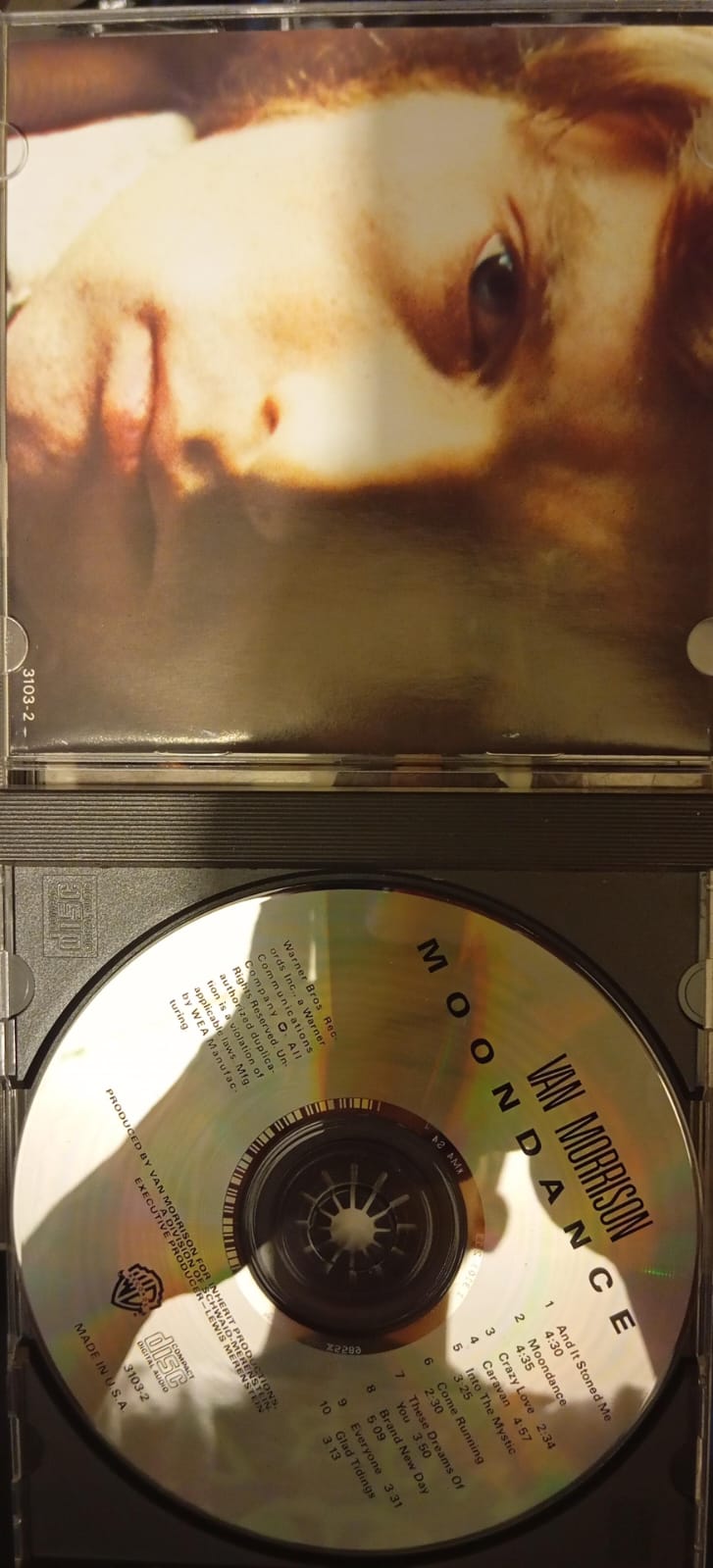 Van Morrison – Moondance (CD importado) tienda de discos en méxico formato muerto