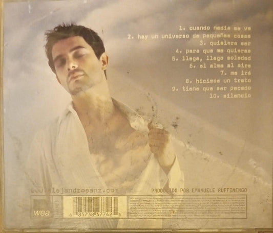 Alejandro Sanz – El Alma Al Aire. Cd. tienda de discos en méxico formato muerto