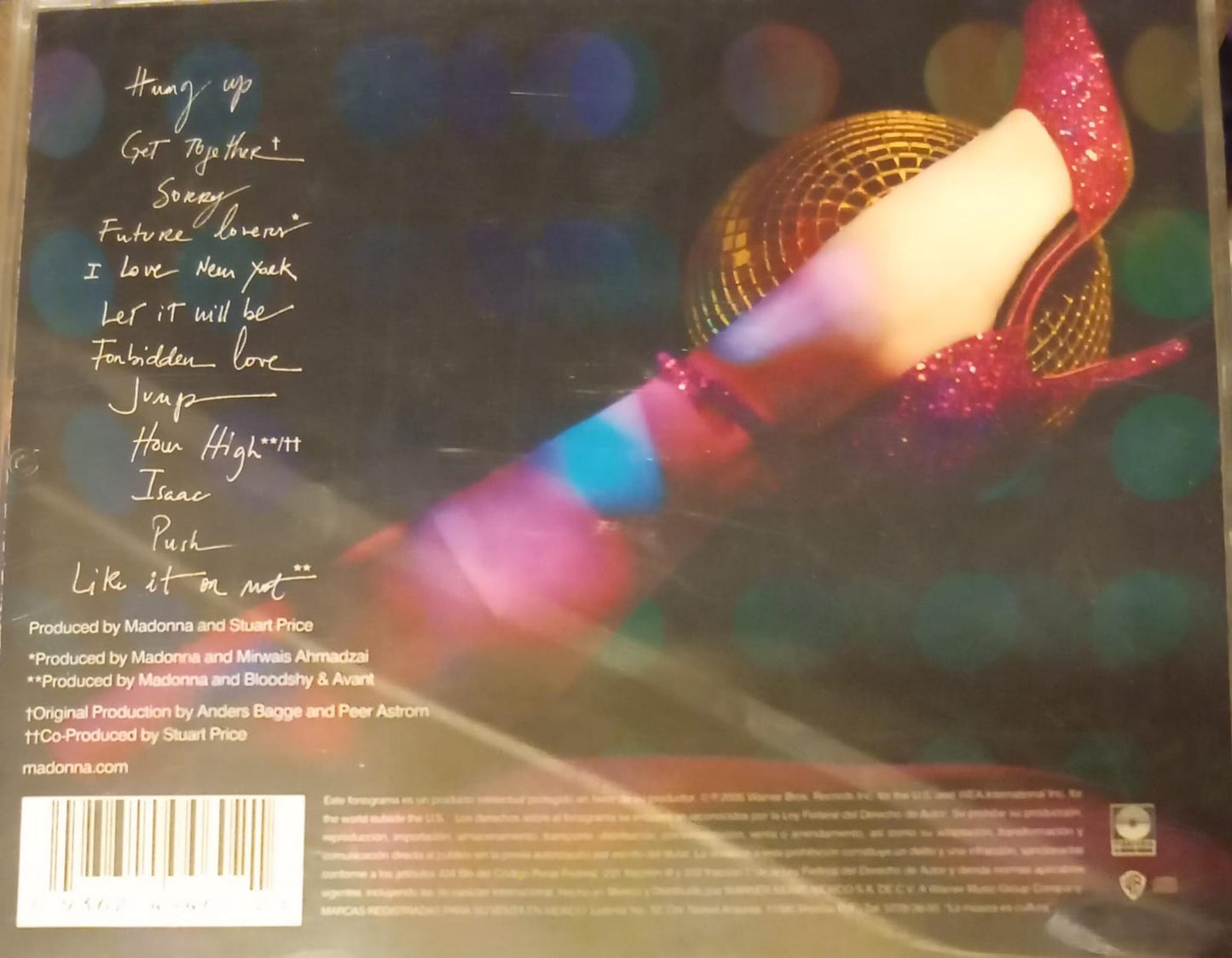 Madonna – Confessions on a Dance Floor (CD) tienda de discose n méxico formato muerto