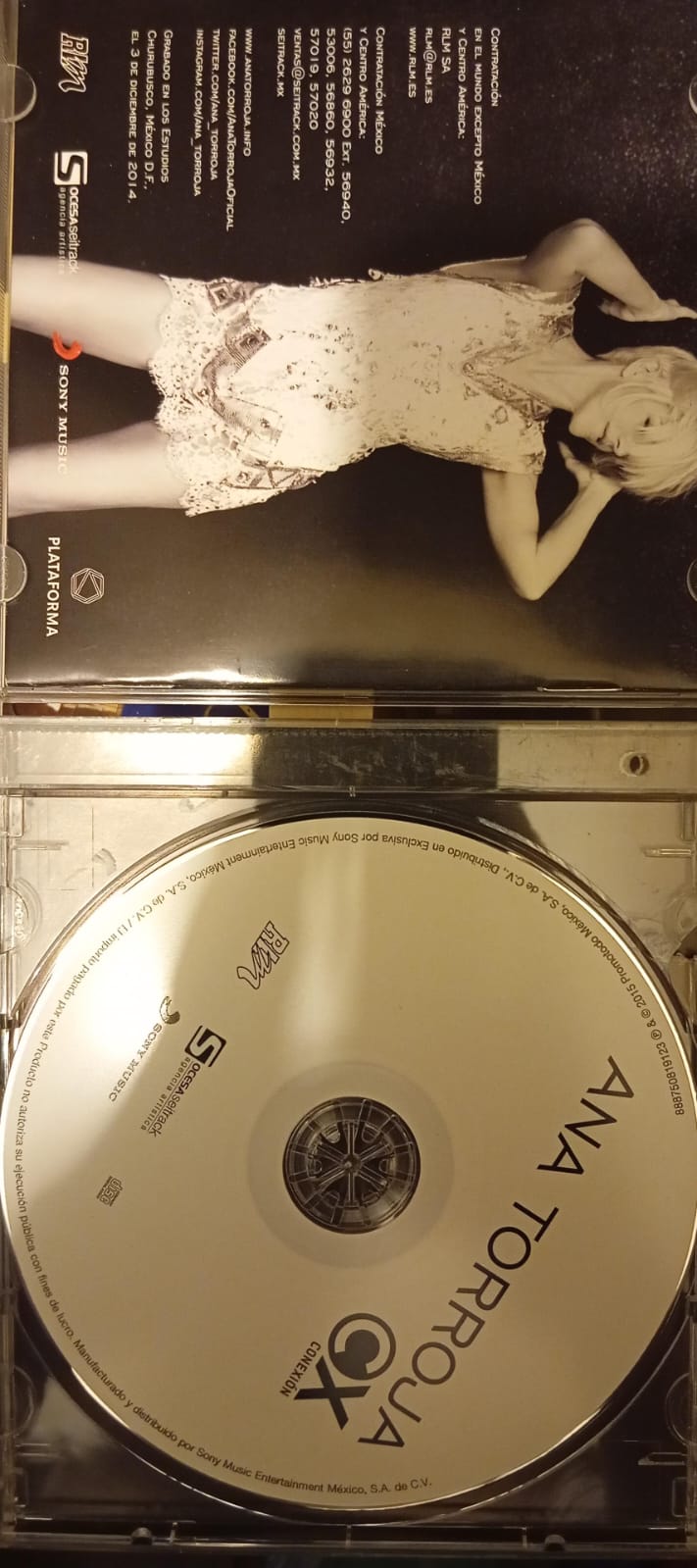 Ana Torroja – Conexión. Cd en buen estado. tienda de discos en méxico formato muerto
