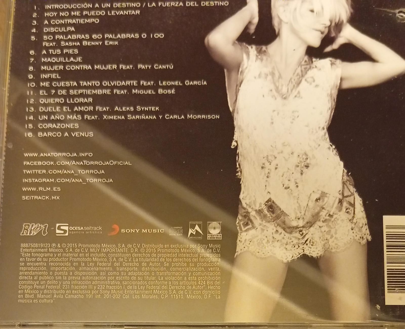 Ana Torroja – Conexión. Cd en buen estado. tienda de discos en méxico formato muerto