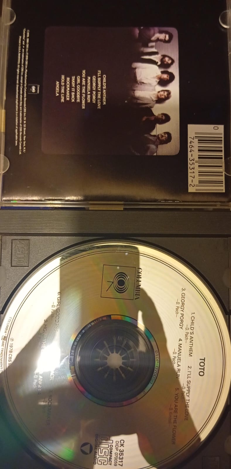 Toto – Toto (CD importado)  tienda de discos en méxico formato muerto